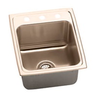  Lustertone CuVerro Self-Rimming Bar Sink - Copper