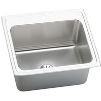  Lustertone Stainless Steel Single Bowl Kitchen Sink - Stainless Steel