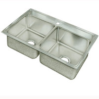 Double Bowl Kitchen Sink 33 x 22 x 12-1/8 Double Bowl Kitchen Sink 33 x 22 x 12-1/8