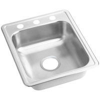 Single Bowl Sinks 17 x 21-1/4 x 6-1/2 Single Bowl Sinks 17 x 21-1/4 x 6-1/2