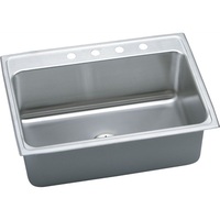  Lustertone Stainless Steel Single Bowl Kitchen Sink - Stainless Steel