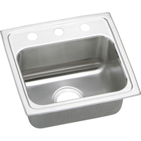 Single Bowl Sinks 17 in x 16 in x 10-1/8 in Single Bowl Sinks 17 in x 16 in x 10-1/8 in