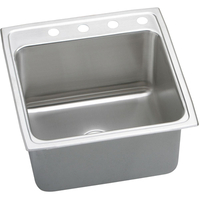  Lustertone Stainless Steel Single Bowl Kitchen Sink - Lustertone