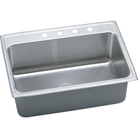  Gourmet Stainless Steel Single Bowl Kitchen Sink - Lustertone