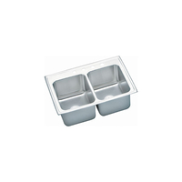 Double Bowl Kitchen Sink 33 in x 22 in x 10-1/8 in Double Bowl Kitchen Sink 33 in x 22 in x 10-1/8 in
