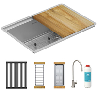 Single Bowl Sinks 25-1/2 in x 18-1/2 in x 9 in Single Bowl Sinks 25-1/2 in x 18-1/2 in x 9 in