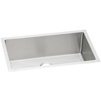  Crosstown Stainless Steel Undermount - Single Bowl Kitchen Sink - Stainless Steel