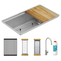 Single Bowl Sinks 31-1/2 in x 18-1/2 in x 9 in Single Bowl Sinks 31-1/2 in x 18-1/2 in x 9 in