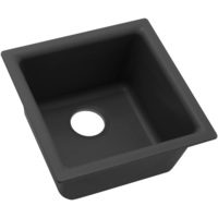  Quartz Classic Dual Mount Bar Sink - Black