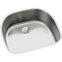 Lustertone Stainless Steel Undermount - Single Bowl Kitchen Sink - Stainless Steel