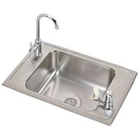 Pacemaker Utility Sink Commercial Sink - Brilliant Satin