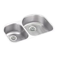  Harmony Stainless Steel Undermount - Double Bowl Kitchen Sink - Lustrous Highlighted Satin