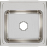 Single Bowl Sinks 19-1/2 in x 19 in x 7-1/2 in Single Bowl Sinks 19-1/2 in x 19 in x 7-1/2 in