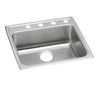  Gourmet Stainless Steel Single Bowl Kitchen Sink - Lustrous Satin