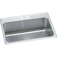  Lustertone Stainless Steel Single Bowl Kitchen Sink - Lustrous Satin