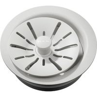  Quartz Disposal Stopper/Flange Kitchen Accessory - White