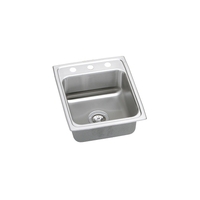 Single Bowl Sinks 17'' x 20'' x 7-5/8'' Single Bowl Sinks 17'' x 20'' x 7-5/8''