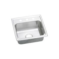 Single Bowl Sinks 19'' x 18'' x 5-1/2'' Single Bowl Sinks 19'' x 18'' x 5-1/2''