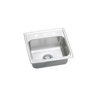 Single Bowl Sinks 19-1/2'' x 19'' x 6-1/2'' Single Bowl Sinks 19-1/2'' x 19'' x 6-1/2''