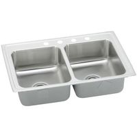 Double Bowl Kitchen Sink 29'' x 18'' x 5-1/2'' Double Bowl Kitchen Sink 29'' x 18'' x 5-1/2''