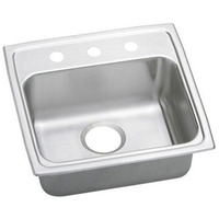 Single Bowl Sinks 19-1/2 x 19 x 5 Single Bowl Sinks 19-1/2 x 19 x 5