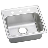 Single Bowl Sinks 19-1/2 x 19 x 6 Single Bowl Sinks 19-1/2 x 19 x 6