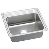  Gourmet Stainless Steel Single Bowl Kitchen Sink - Stainless Steel