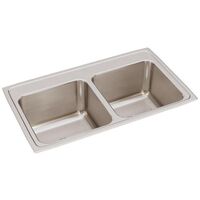  Lustertone Stainless Steel Double Bowl Kitchen Sink - Lustertone