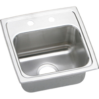  Lustertone Self-Rimming Bar Sink - Lustrous Satin