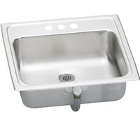  Celebrity Self Rimming Bathroom Sink - Stainless Steel