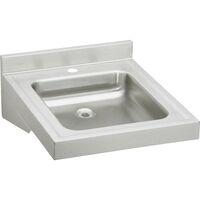  Sturdibilt Wall Hung Bathroom Sink - Lustrous Satin