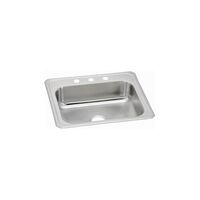  Celebrity Stainless Steel Single Bowl Kitchen Sink - Brushed Satin