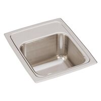  Lustertone Stainless Steel Single Bowl Kitchen Sink - Lustrous Satin