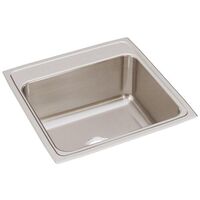  Lustertone Stainless Steel Single Bowl Kitchen Sink - Lustrous Satin