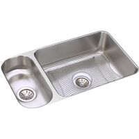  Lustertone Stainless Steel Undermount - Double Bowl Kitchen Sink - Lustertone