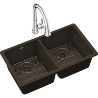 Double Bowl Kitchen Sink 33 x 18-1/2 x 9-1/2