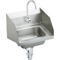 Wall Hung Bathroom Sink 16-3/4 in x 15-1/2 in