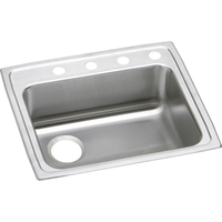  Lustertone Stainless Steel Single Bowl Kitchen Sink - Lustertone