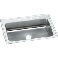  Celebrity Stainless Steel Single Bowl Kitchen Sink - Brushed Satin