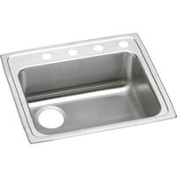  Lustertone Stainless Steel Single Bowl Kitchen Sink - Lustrous Satin