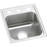  Gourmet Stainless Steel Single Bowl Kitchen Sink - Lustrous Satin