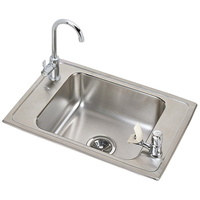  Pacemaker Stainless Steel Undermount - Single Bowl Kitchen Sink - Stainless Steel