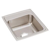  Lustertone Stainless Steel Single Bowl Kitchen Sink - Lustrous Satin