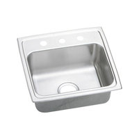  Lustertone Stainless Steel Single Bowl Kitchen Sink - Stainless Steel