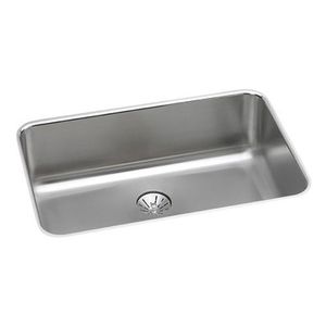 EELUH2416PD Lustertone Stainless Steel Undermount - Single Bowl Kitchen Sink - Stainless Steel EELUH2416PD Lustertone Stainless Steel Undermount - Single Bowl Kitchen Sink - Stainless Steel