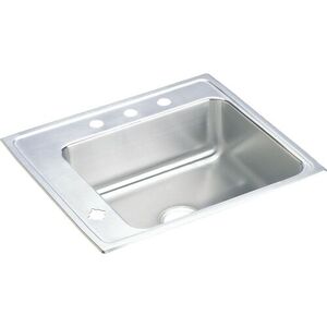 EDRKR2220L4 Lustertone Utility Sink Commercial Sink - Lustrous Highlighted Satin