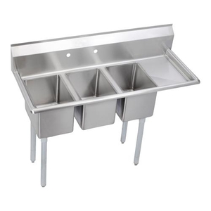 E3C10X14212X Deli Utility Sink Commercial Sink - Stainless Steel