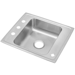 EDRKR25224 Lustertone Utility Sink Commercial Sink - Lustrous Highlighted Satin