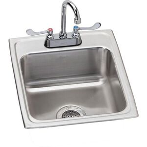 ELR1720SC Lustertone Stainless Steel Single Bowl Kitchen Sink - Lustrous Satin