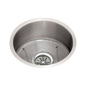 EELUH16FBDBG Lustertone Stainless Steel Undermount - Single Bowl Kitchen Sink - Lustrous Satin